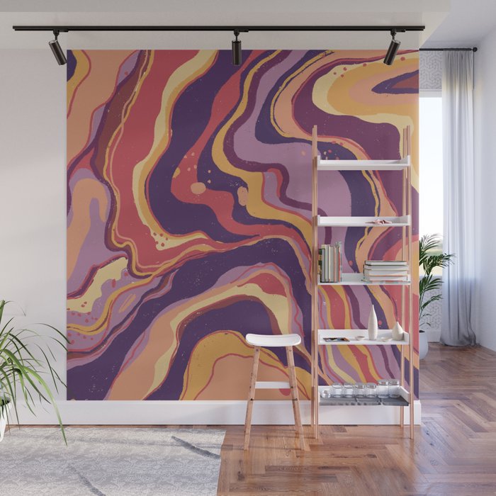 Marble abstraction V Wall Mural Gallery Image 1
