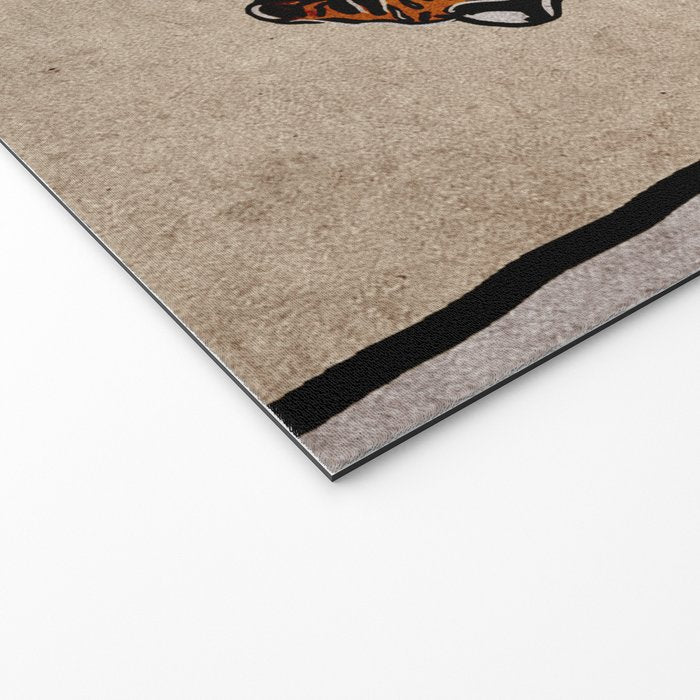 Two Tigers -- Ukiyo-e Style Welcome Mat Gallery Image 2