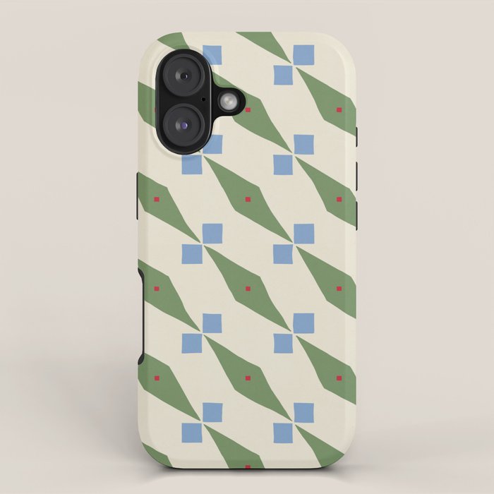 Simple Hand-cut Pattern #4 iPhone Case Gallery Image 1