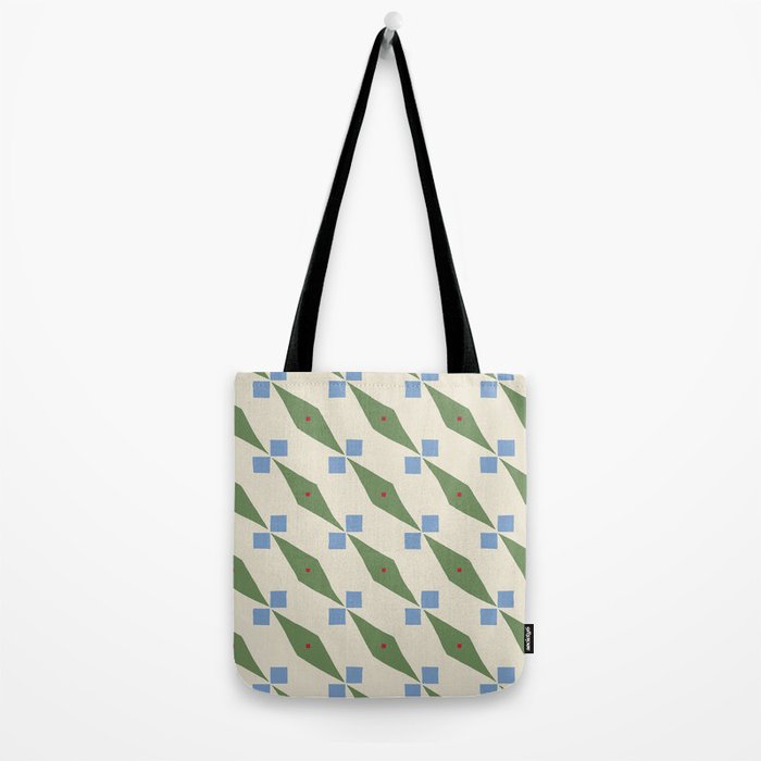 Simple Hand-cut Pattern #4 Tote Bag Gallery Image 2