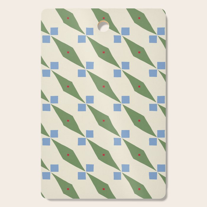 Simple Hand-cut Pattern #4 Cutting Board Gallery Image 1