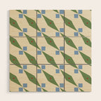 Simple Hand-cut Pattern #4 Wood Wall Art Gallery Image 1