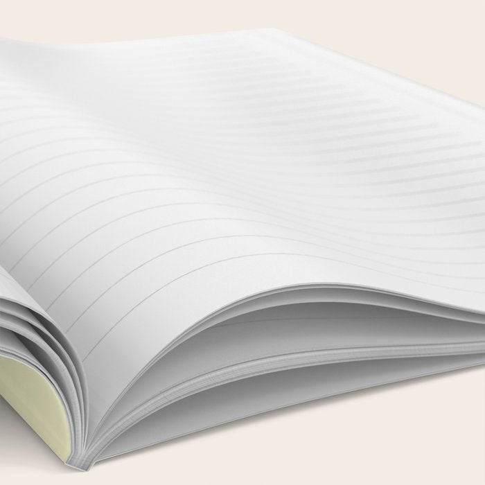 Pastel Lemon Yellow Pale Soft Meringue Yellow Notebook Gallery Image 2