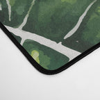 Jungle Leaves, Banana, Monstera II Pink  Desk Mat Gallery Image 4