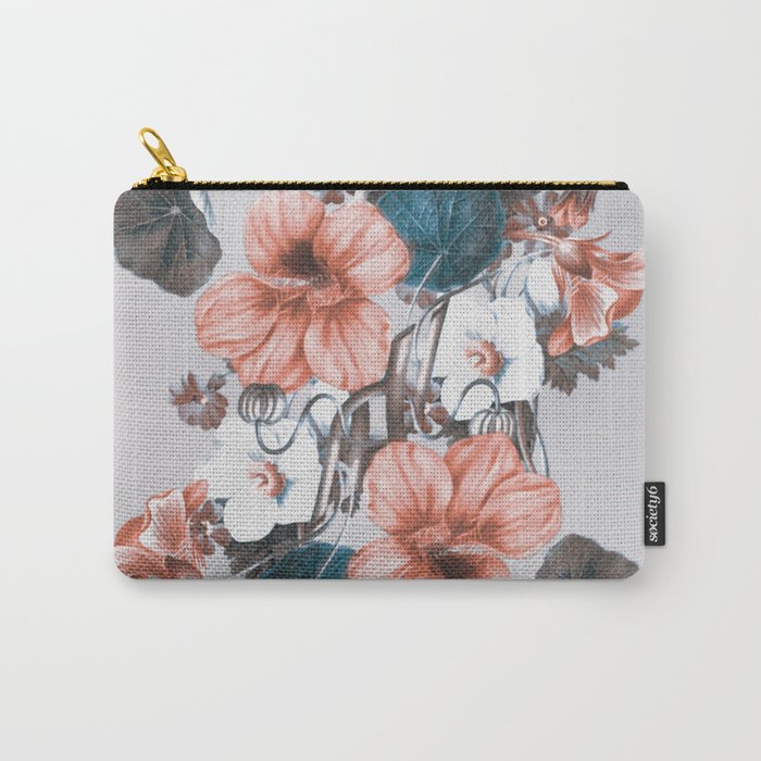 Flowers 9 Carry All Pouch Gallery Image 1