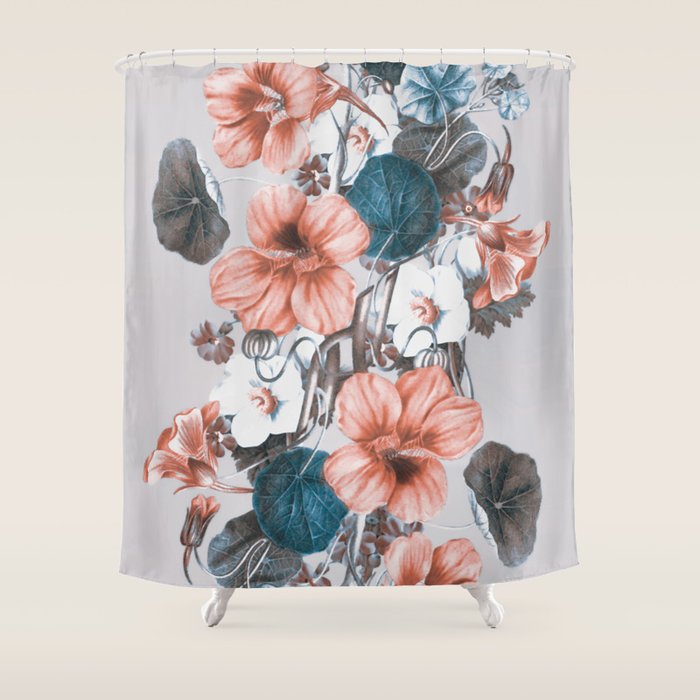 Flowers 9 Shower Curtain Gallery Image 1