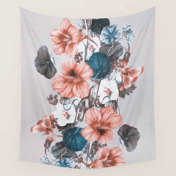 Flowers 9 Wall Tapestry Gallery Image 4