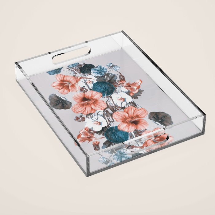 Flowers 9 Acrylic Tray Gallery Image 1