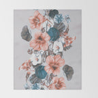 Flowers 9 Throw Blanket Gallery Image 2