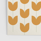 Spring Tulips V Orange Mid Century Flowers Poster Gallery Image 3