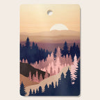 Summer Dusk Cutting Board Gallery Image 1