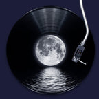 Vinyl moon Coffee Mug Gallery Image 2
