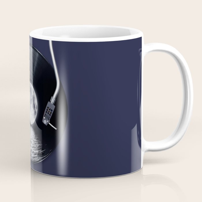 Vinyl moon Coffee Mug Gallery Image 1