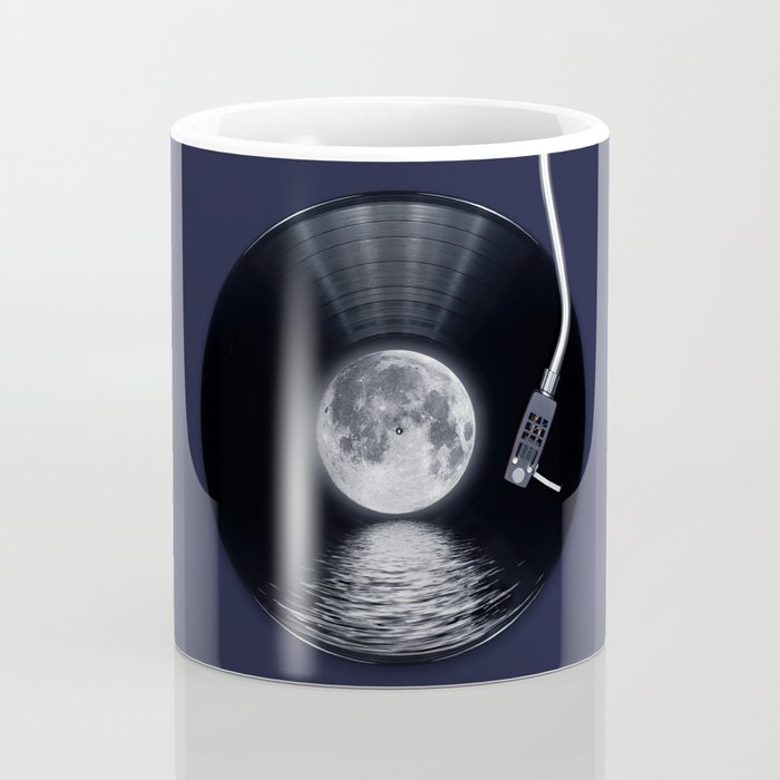 Vinyl moon Coffee Mug Gallery Image 4