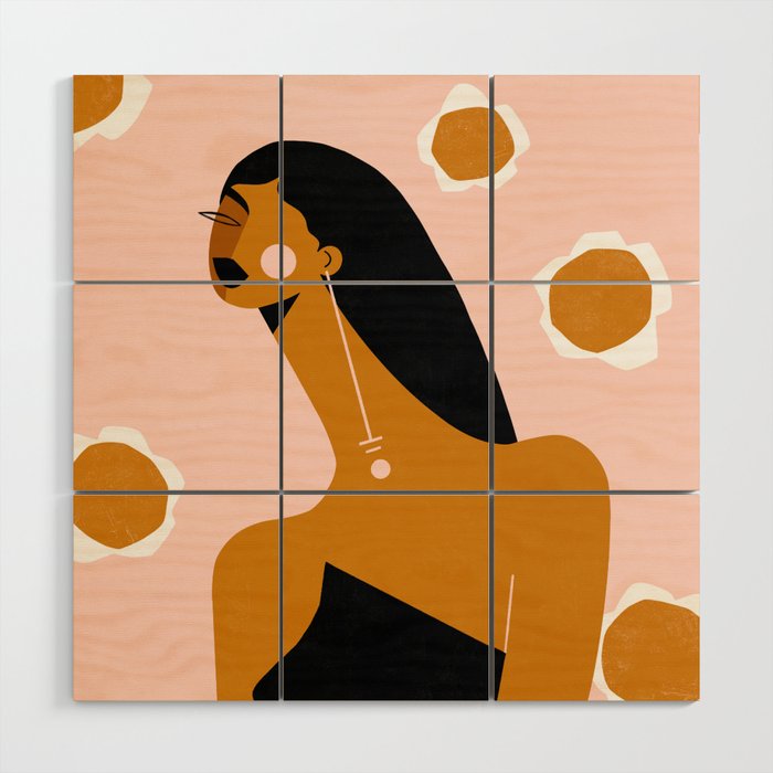 Little Black Dress Wood Wall Art Gallery Image 1