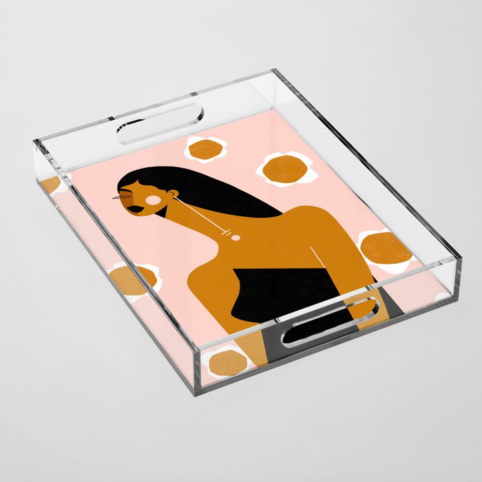 Little Black Dress Acrylic Tray Gallery Image 1