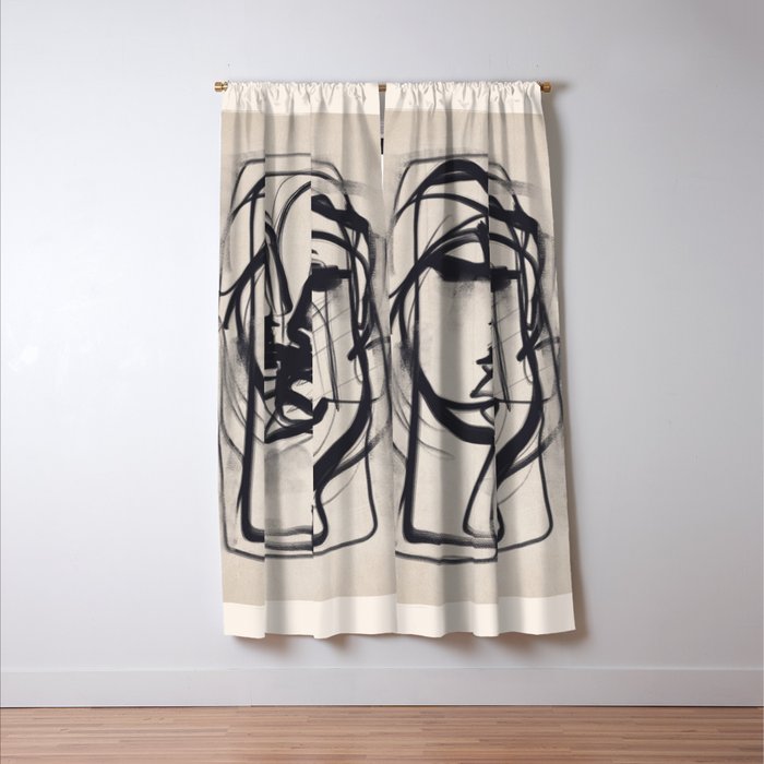 Kiss 5 Window Curtain Gallery Image 3