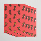 Fitz - Hungry hungry cat (and unfortunate mouse) Wrapping Paper Gallery Image 3
