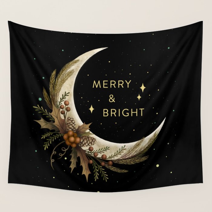 Merry & Bright Wall Tapestry Gallery Image 4