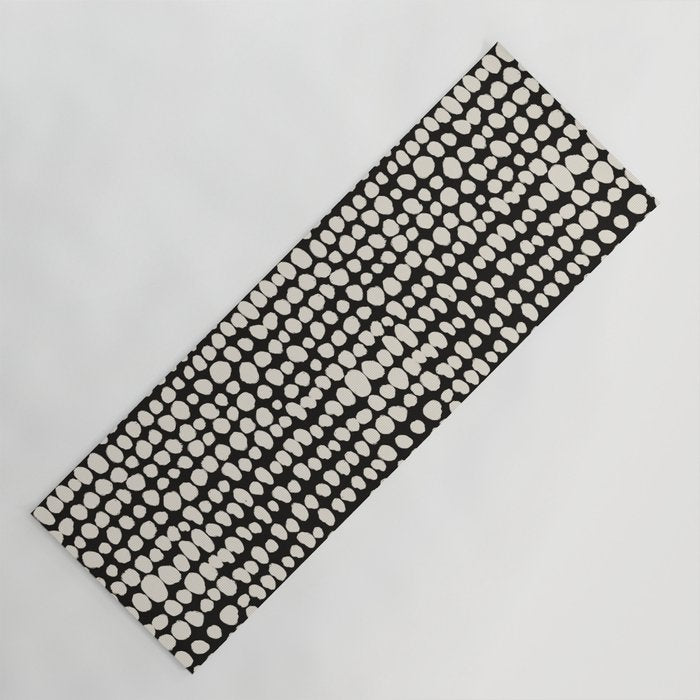 Irregular Polka Dot Pattern #2 Yoga Mat Gallery Image 1