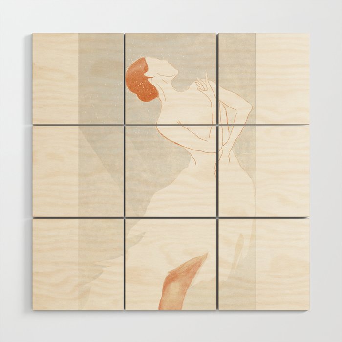 ballerina Wood Wall Art Gallery Image 1