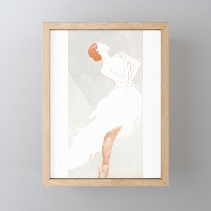 ballerina Mini Art Print Gallery Image 1