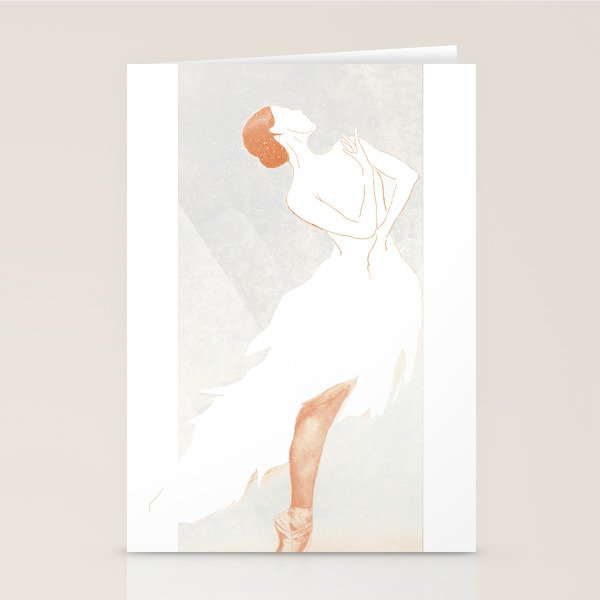 ballerina Stationery Card Gallery Image 2