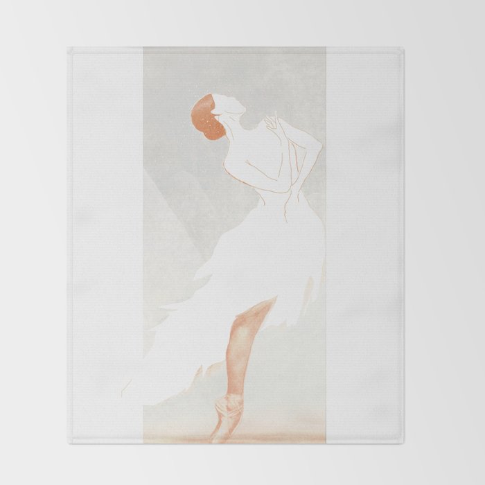 ballerina Throw Blanket Gallery Image 2