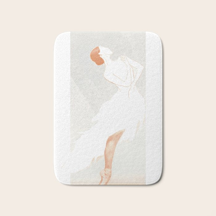 ballerina Bath Mat Gallery Image 1