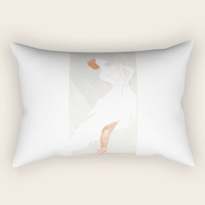 ballerina Rectangular Pillow Gallery Image 2
