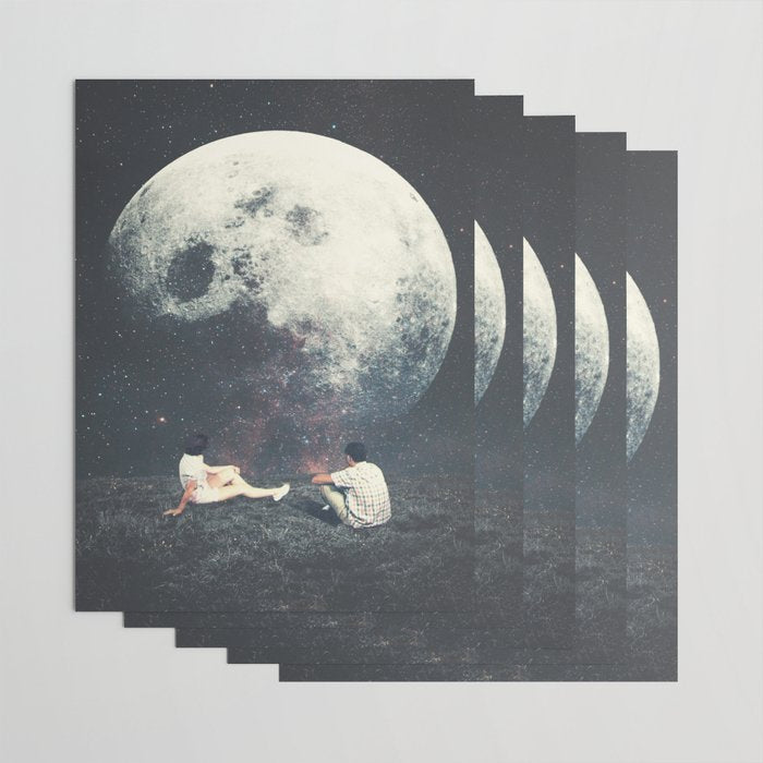 My Moon My Man My Love Wrapping Paper Gallery Image 3