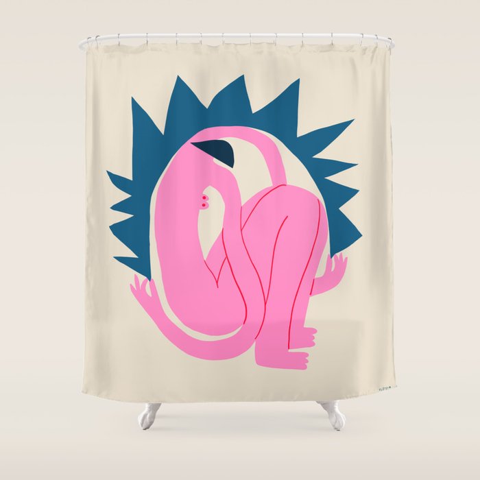Struggle Shower Curtain Gallery Image 1