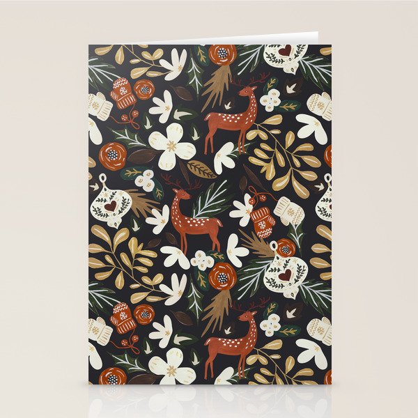 Christmas holiday night III Stationery Card Gallery Image 2