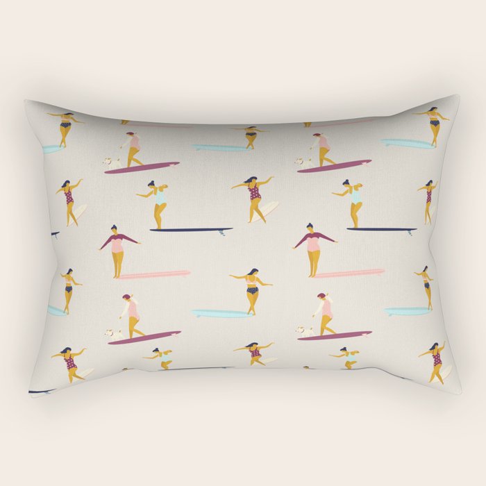Dancers of the sea Rectangular Pillow Gallery Image 1