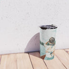 Row Your Own Boat | Woman Empowerment Confidence Painting | Positive Growth Mindset Boho Adventure  Travel Mug Gallery Image 4