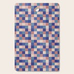 Bold Colorful Checks Pattern - Small XV Cutting Board Gallery Image 1