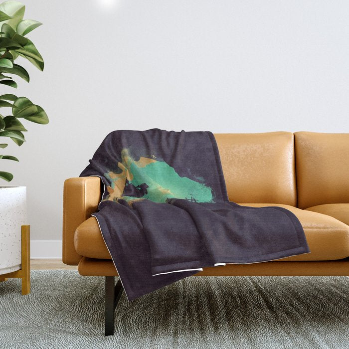Leap of Faith Throw Blanket Gallery Image 1