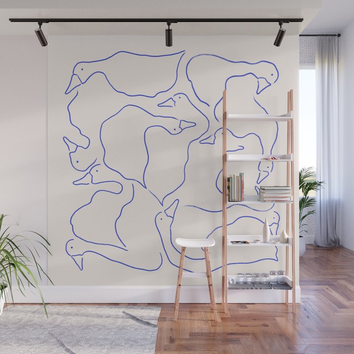 Duck Duck Goose Wall Mural