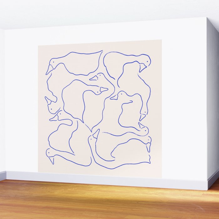 Duck Duck Goose Wall Mural Gallery Image 2