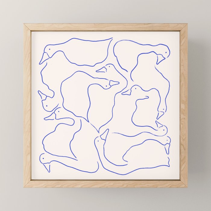 Duck Duck Goose Mini Art Print Gallery Image 1
