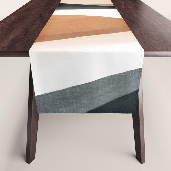 Abstract Art Landscape 15 Table Runner Gallery Image 1