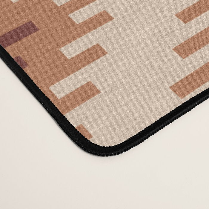 Southwest native Aztec diamonds kilim Desk Mat Gallery Image 4