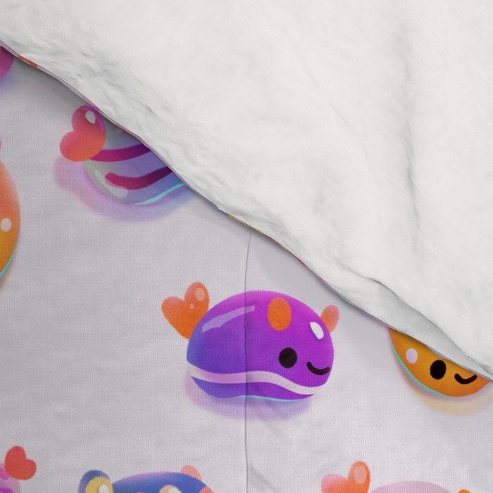 Jelly bean sea slug Comforter Gallery Image 4