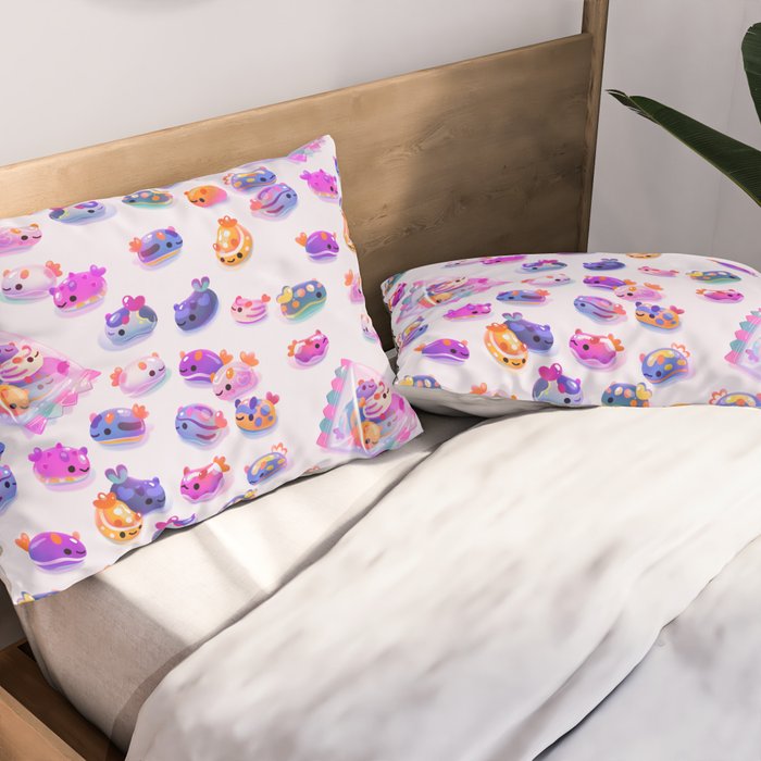 Jelly bean sea slug Pillow Sham Gallery Image 2