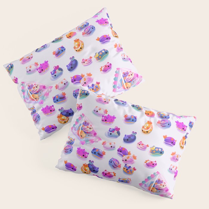Jelly bean sea slug Pillow Sham Gallery Image 1