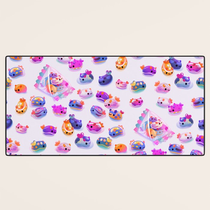 Jelly bean sea slug Desk Mat Gallery Image 3