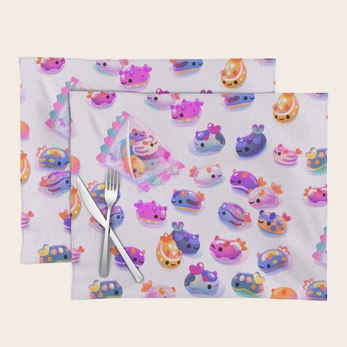 Jelly bean sea slug Placemat Gallery Image 1