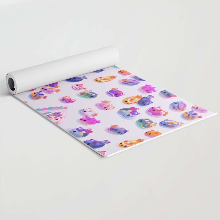 Jelly bean sea slug Yoga Mat Gallery Image 2