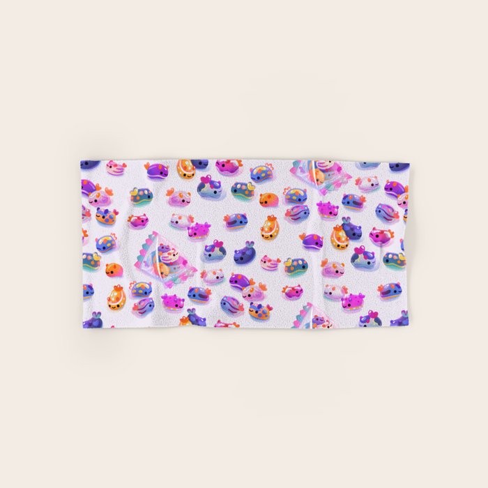 Jelly bean sea slug Bath Towel Gallery Image 1