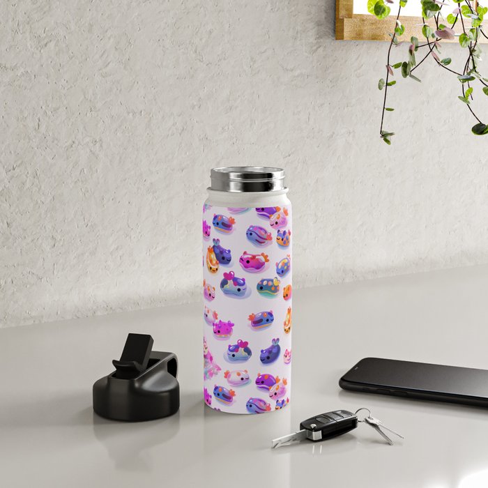 Jelly bean sea slug Water Bottle Gallery Image 4